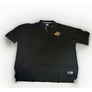 Vintage 90s Starter "Look for the Star" 1996 World Series Polo Shirt XXL MLB